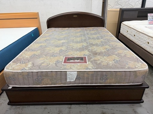 【愛品館 江戸川店 】 SIMMONS 引き出し付き ダブルベッド （シモンズ）