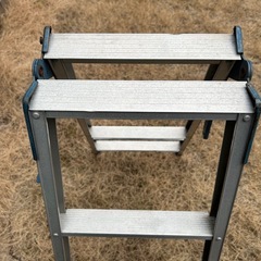 折りたたみ　アルミ　ハシゴ　脚立　踏み台　梯子　の画像