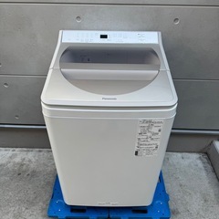 375⭐️2021年製美品★パナソニック　洗濯機　8KG 大型　インバーターの画像