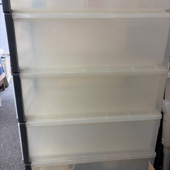 3/21.22来れる方【無料】収納ケース・衣装ケース 10個まとめての画像