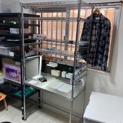 スチールラック　シェルフ　部品の画像