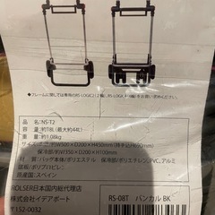 ロルサー、ショッピングカートとカバンの画像