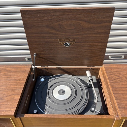 【動作品】ビクター SSL-46TS　ステレオ 昭和　レトロ 説明書付き
