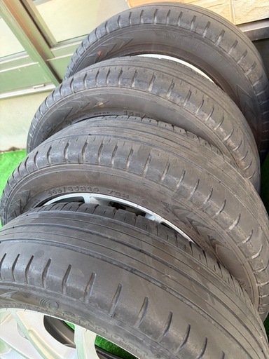 夏タイヤ 155/65/R14ホイールタイヤセット