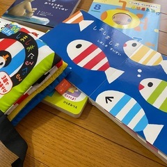 【0歳〜1才頃】絵本セット（だるまさんが、しましまぐるぐる、ぴったんこ、等々」の画像