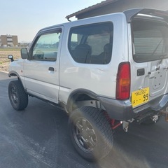 諸費用無し　車検有り　実働　JB23 ジムニー　リフトアップ　即山　クロカンの画像