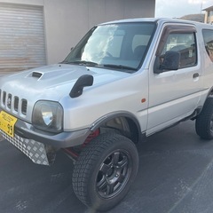 諸費用無し　車検有り　実働　JB23 ジムニー　リフトアップ　即山　クロカンの画像