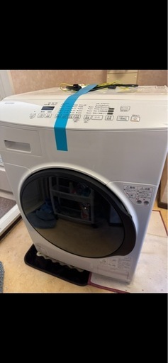 【22日まで募集】ドラム式洗濯機（乾燥機能付き）8kg/3kg　　アイリスオーヤマ　2021年製