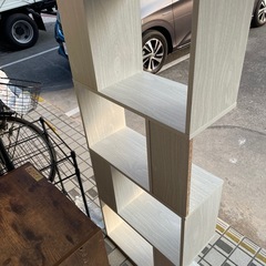 配達可【オープンシェルフ】【ホワイト】クリーニング済み【管理番号0320】知の画像