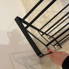 スリムシューズラック　四段の画像