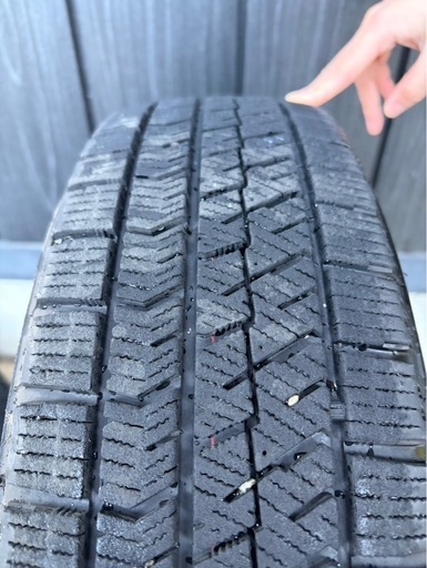 「スタッドレス 155/65R14 ブリヂストン ブリザック VRX2 ホイール付4本