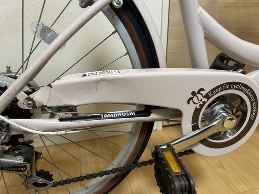 変速自転車　　女の子　　22インチ
