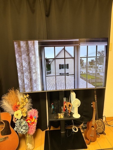 Hisense50型4Kテレビ+テレビスタンド