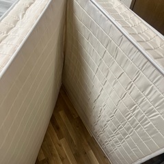 シングル　スプリングマットレス　折りたたみマットレス　の画像