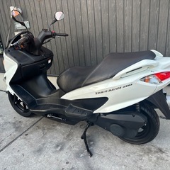 ★10万円！ バーグマン200 セル1 実動車　 ETC付き！ビッグスクーター CH41A SUZUKI バーグマン　スクーターの画像