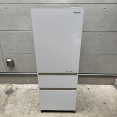 387⭐️配送取付無料★パナソニック冷蔵庫　大型　3ドア　自動製氷　ガラス扉　300L〜400Lの画像