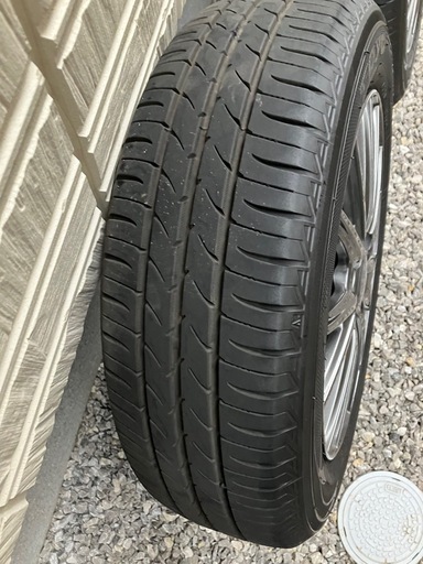 175/65R15　ラジアルタイヤ・アルミホイル4本セット　