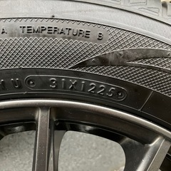 175/65R15　ラジアルタイヤ・アルミホイル4本セット　の画像