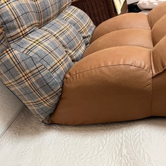 座椅子ソファの画像