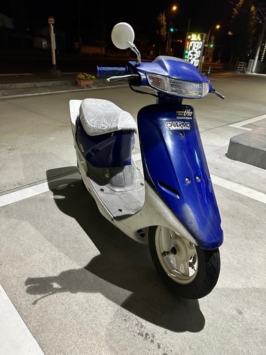 最終値下げ‼️　(香川県より)サイドスタンド付   キャブ 青 純正シート HONDA   af18DIO   車体　後期型