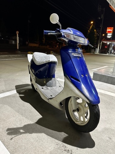 最終値下げ‼️　(香川県より)サイドスタンド付   キャブ 青 純正シート HONDA   af18DIO   車体　後期型