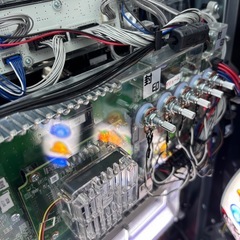 美品 Daiichi 6号機 スマスロ Lひぐらしのなく頃に 業 ドアキー、設定キー、ボリューム調整 パチスロ実機の画像