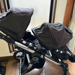 【フットマフ付】ベビージョガー シティセレクト 2人乗り ベビー...