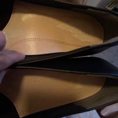 パンプス黒Lサイズ卒業式入学式の画像