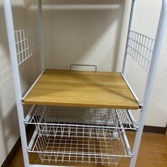 家電収納の画像