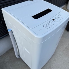 アイリスオーヤマ洗濯機　6kg 2025年製　IAW-T６０６-Wの画像