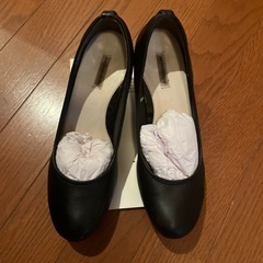 パンプス黒23.5cm卒業式入学式の画像