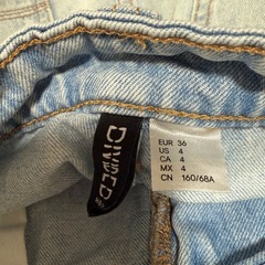 H&M デニムショットパンツの画像