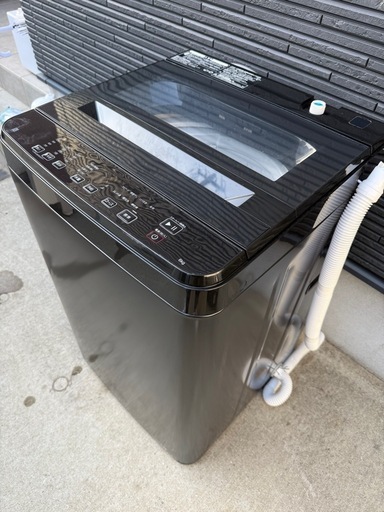 ニトリ洗濯機　2025年製　6kg NT60T1BK