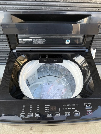 ニトリ洗濯機　2025年製　6kg NT60T1BK