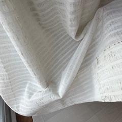 【問合せは本日まで❗️】レースカーテン ニトリ 100×179×2枚の画像