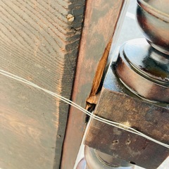 英国 アンティーク　鏡　木製スタンドミラー　自立式　イギリスビンテージ家具　ディスプレイ　の画像