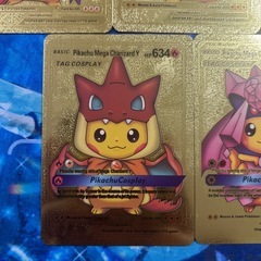 ポケモンカード ポンチョピカチュウ 被り物ピカチュウ 各800円の画像