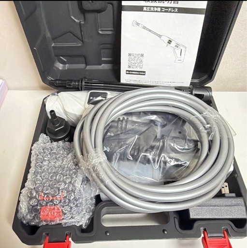 新品 洗車機 洗車店監修 持ち運び便利 庭/屋外/