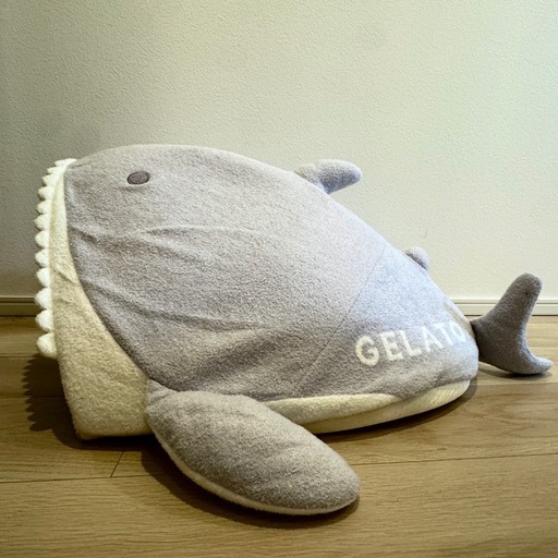 【 ジェラートピケ 】 ペットベッド　犬 スムーズィーシャークハウス 美品