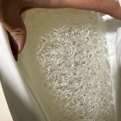 ダブルサイズ三つ折り折り畳みマットレス取り外し可の画像