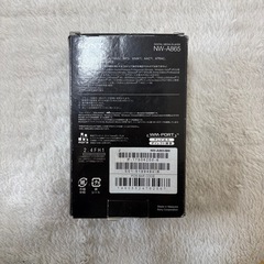 SONY ソニー ウォークマン Aシリーズ NW-A865 ブラックの画像