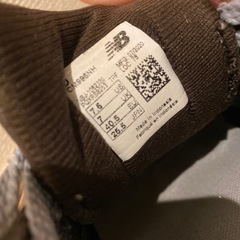 ニューバランス レザー靴 の画像