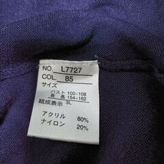 ⑤中古　アクリルカーディガン　3Lの画像