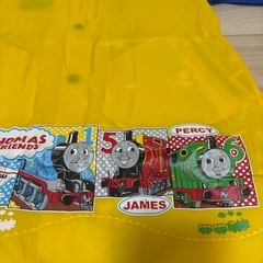 レインコート　男の子　トーマス　100の画像