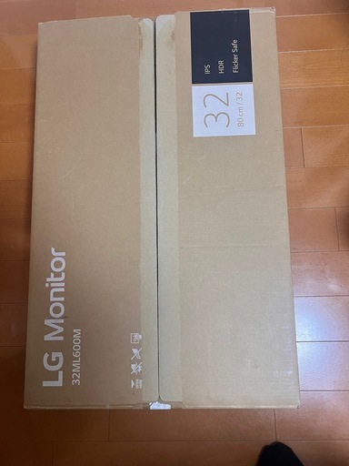 LG 32インチモニター（32ML600M-B）