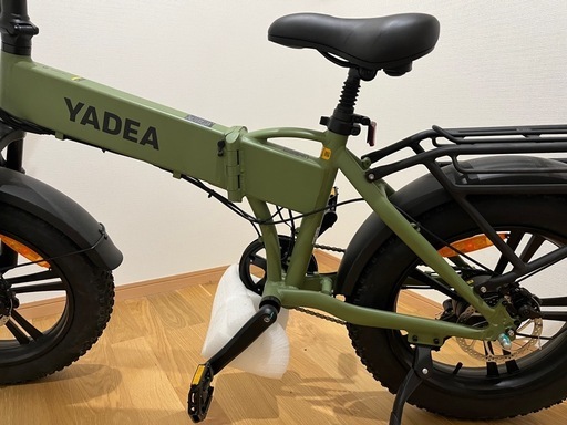 【お引き取り来れる方】　未使用品　YADEA　HNT-01 カーキ