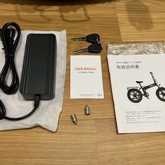 【お引き取り来れる方優先】　未使用品　YADEA　HNT-01 カーキの画像