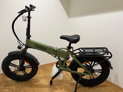 【お引き取り来れる方】　未使用品　YADEA　HNT-01 カーキ