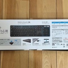 エレコム ワイヤレスキーボード  薄型の画像