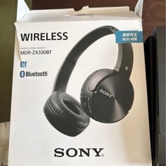 SONY ワイヤレスヘッドホン MDR-ZX330BT 箱付きの画像